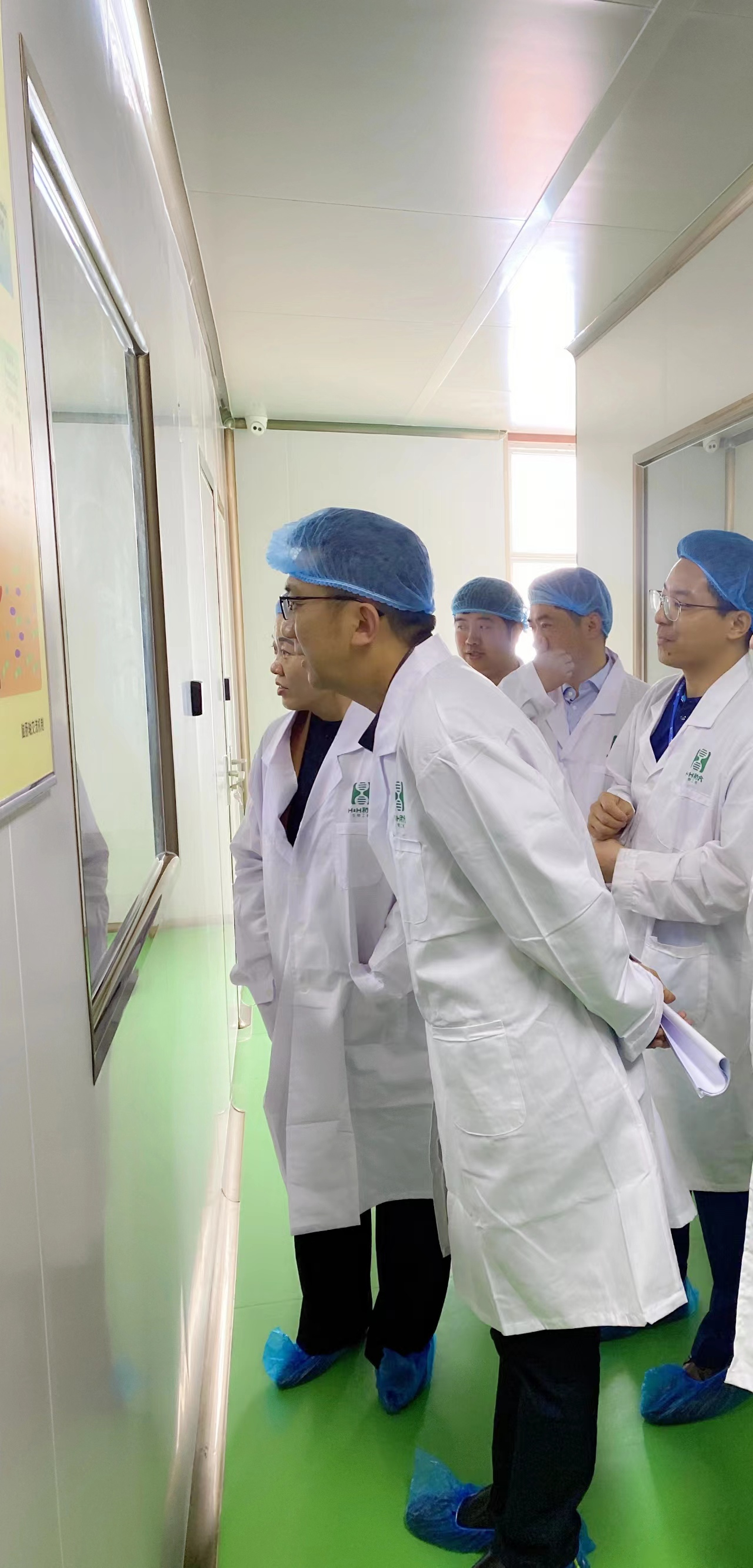 河南省科技厅副厅长潘刚一行赴和合生物考察调研